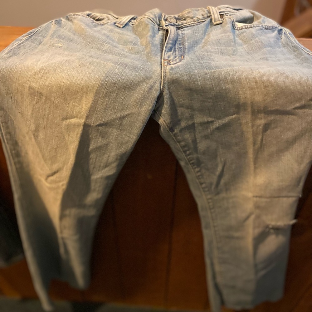 Perfectly Worn Jeans - boot cut